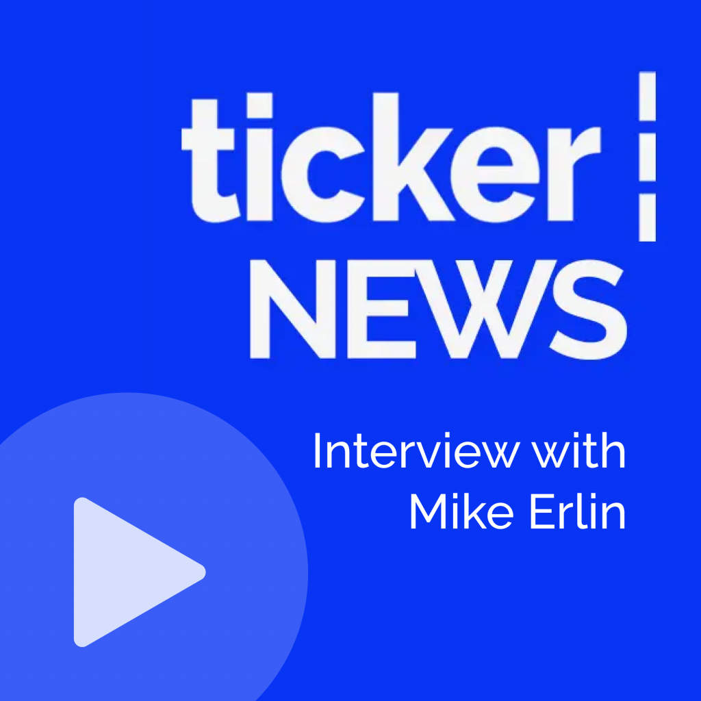 Ticker News Interview Tile