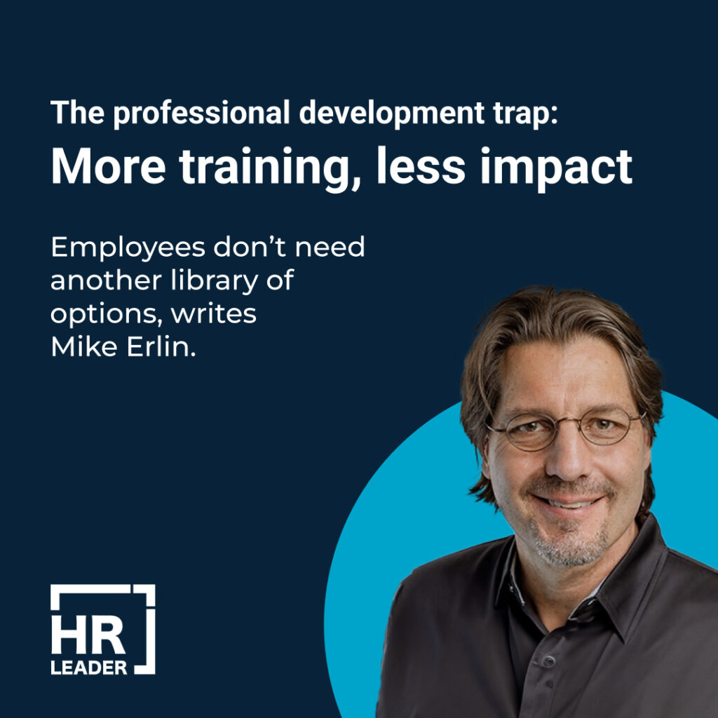 The professional development trap: More training, less impact