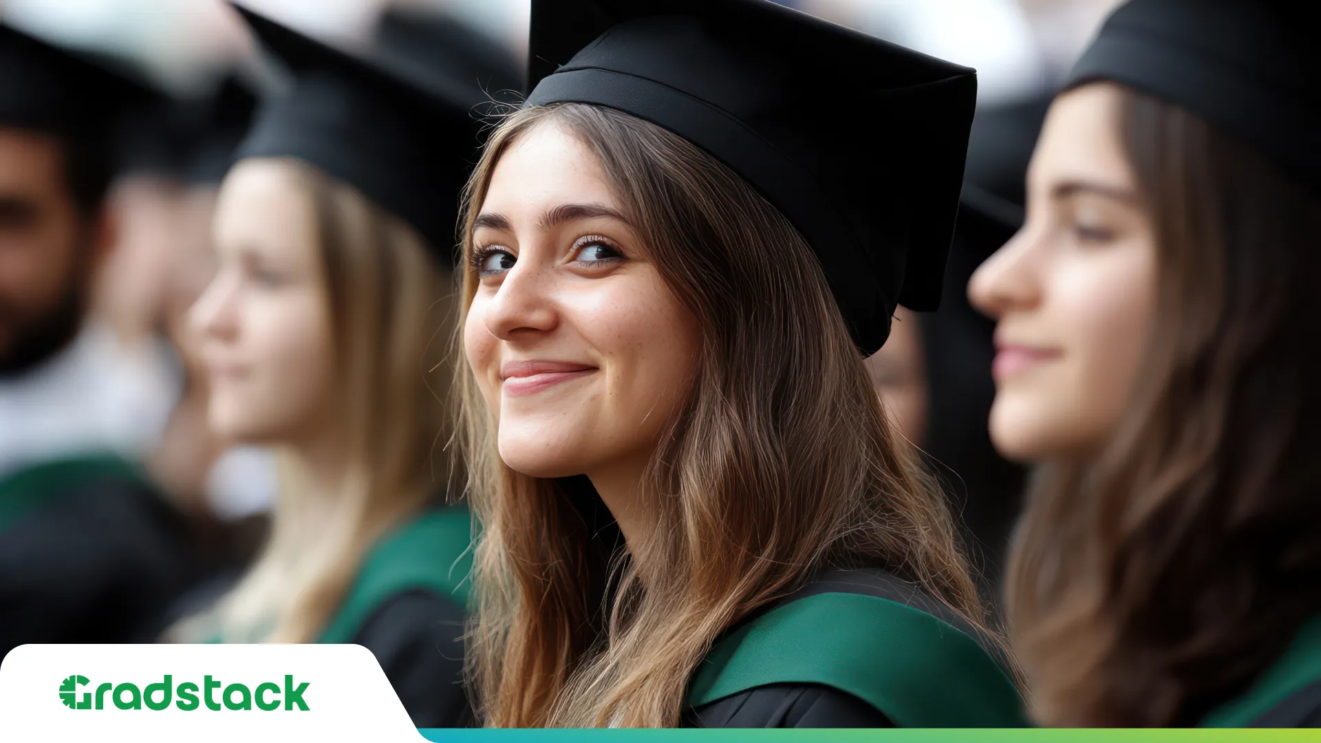 Gradstack websinar feature image of smiling young female graduate