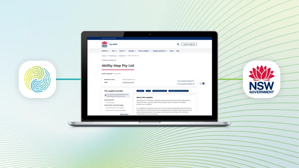 Image featuring AbilityMap's listing on the buy.nsw website